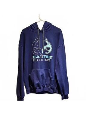 Realtree Graphic Hoodie With Kangaroo Pocket Size L